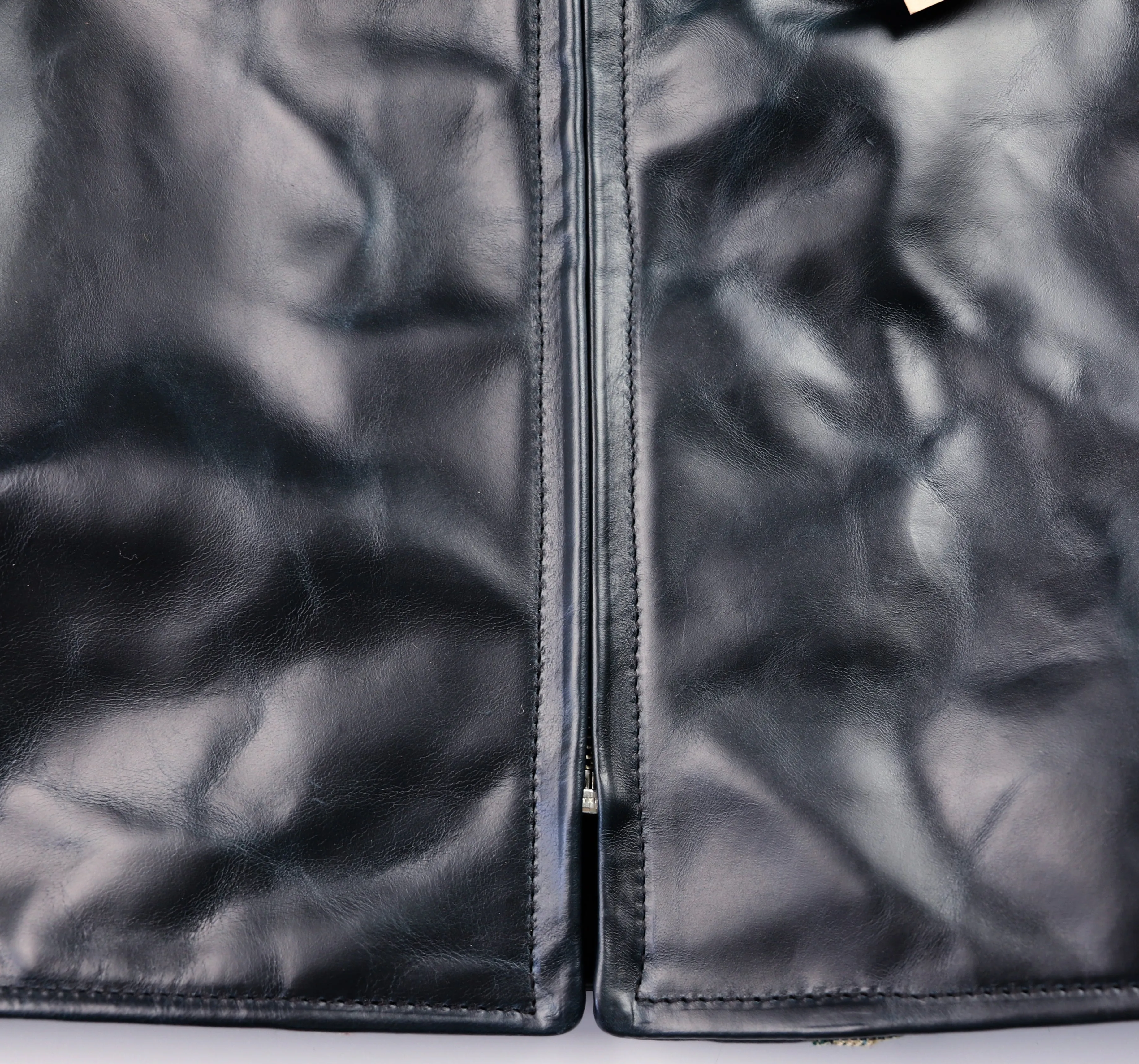 Aero Cafe' Racer, size 44, Midnight Blue CXL Horsehide