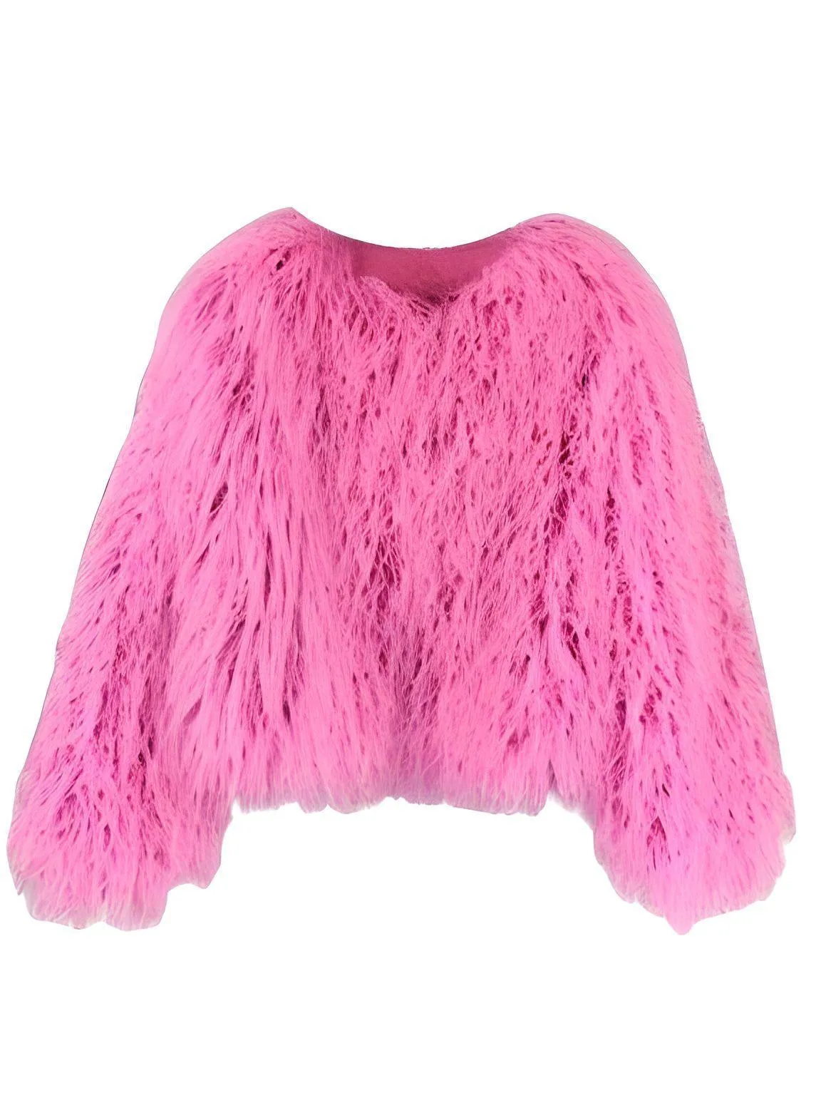 Autumn Winter Warm Women Faux Fur Coat Loose Plush Coat Female Fur Jacket