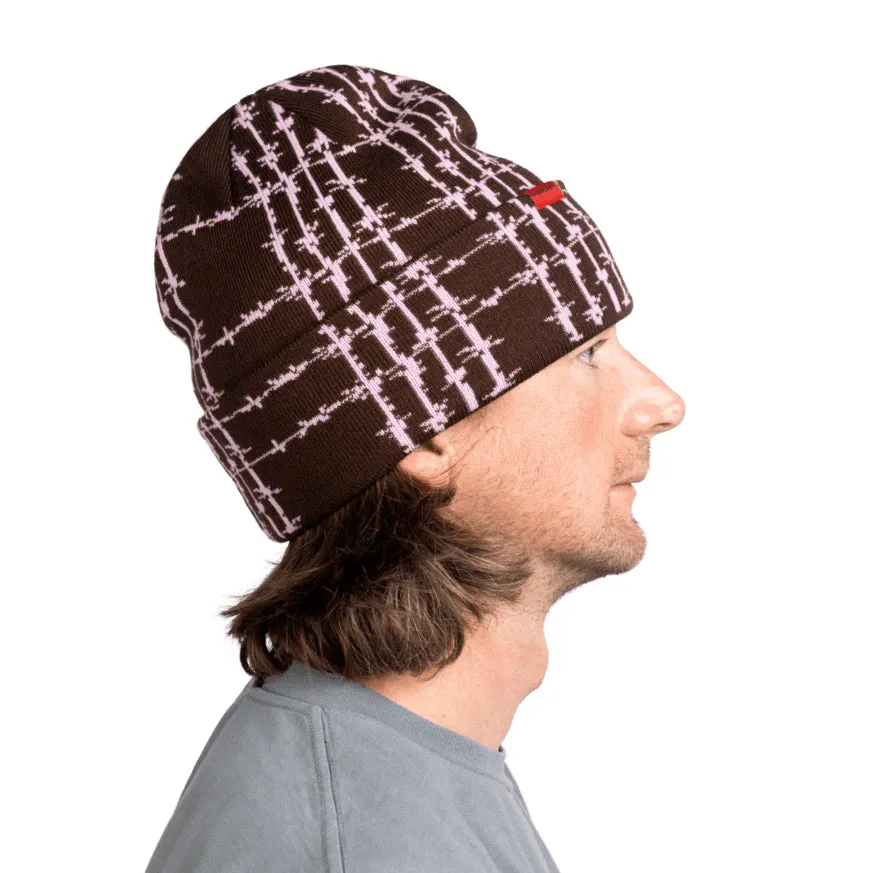 Barbed Plaid Brown