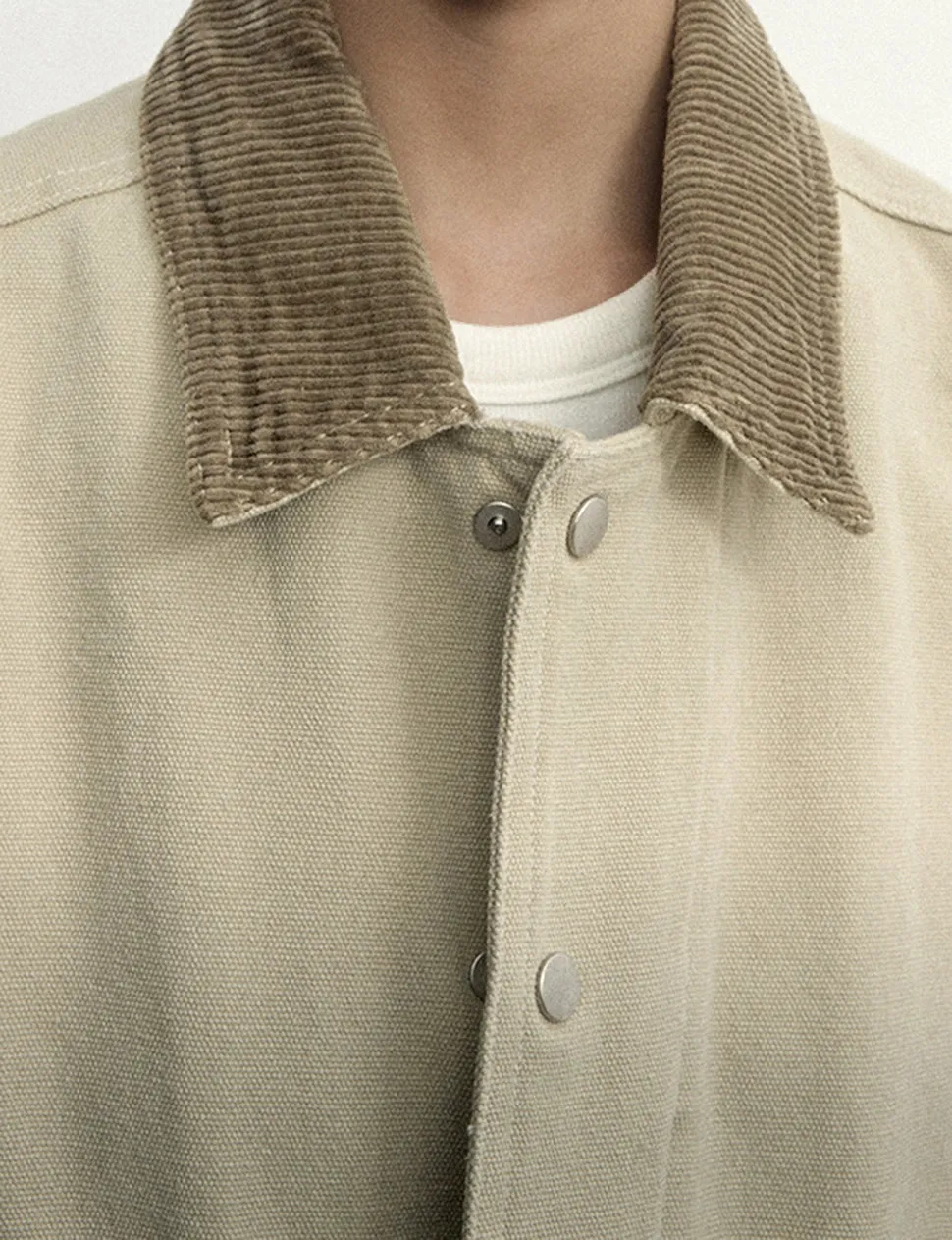 Beige Oversized Barbour Jacket-PREORDER