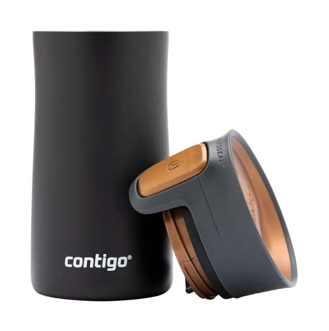 Contigo Autoseal Pinnacle Insulated Mug 300ml - Black/Bronze