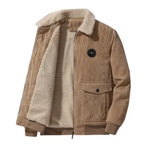 CORDUROY LAMBSKIN JACKET JACKET