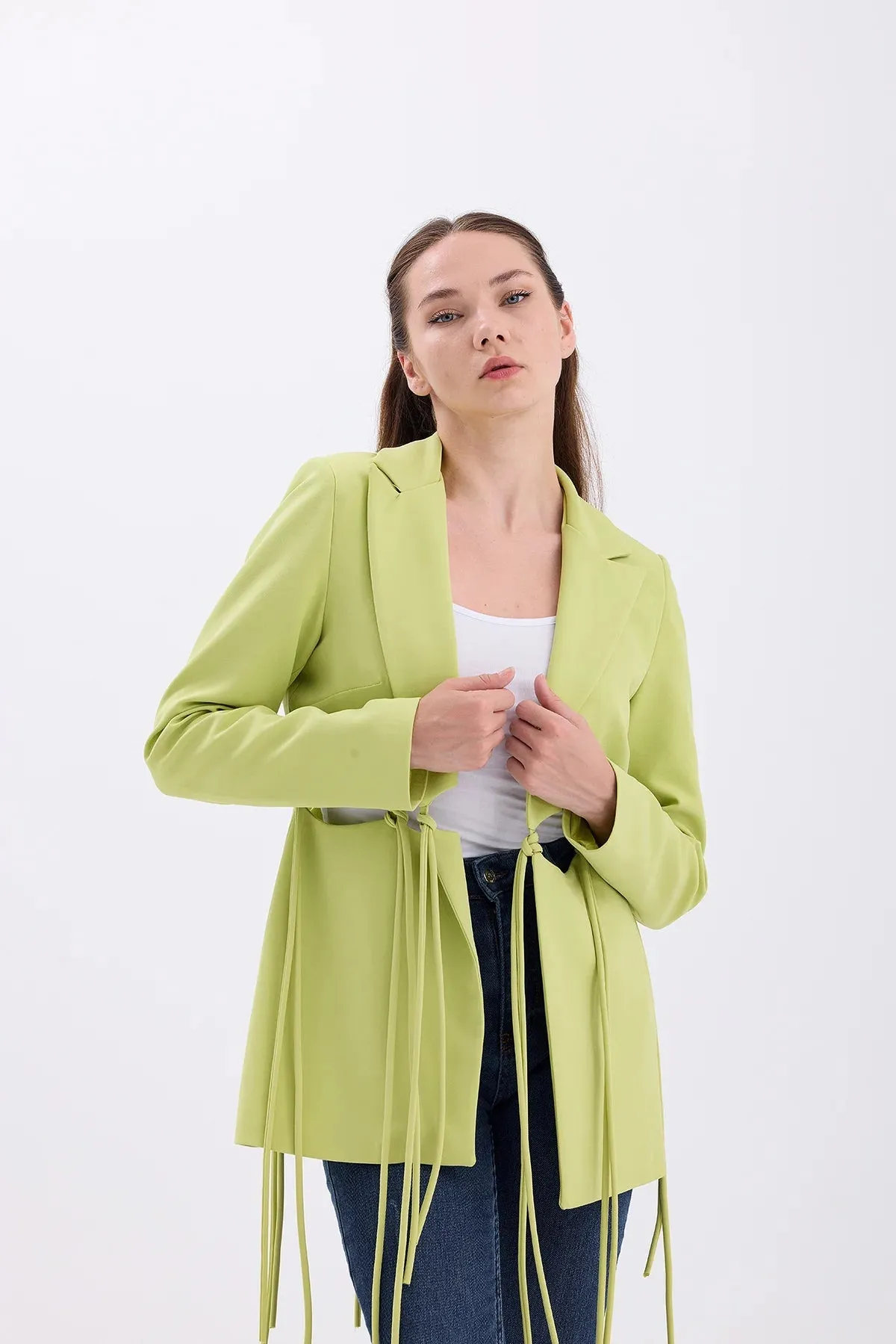 DESIGN OIL GREEN JACKET
