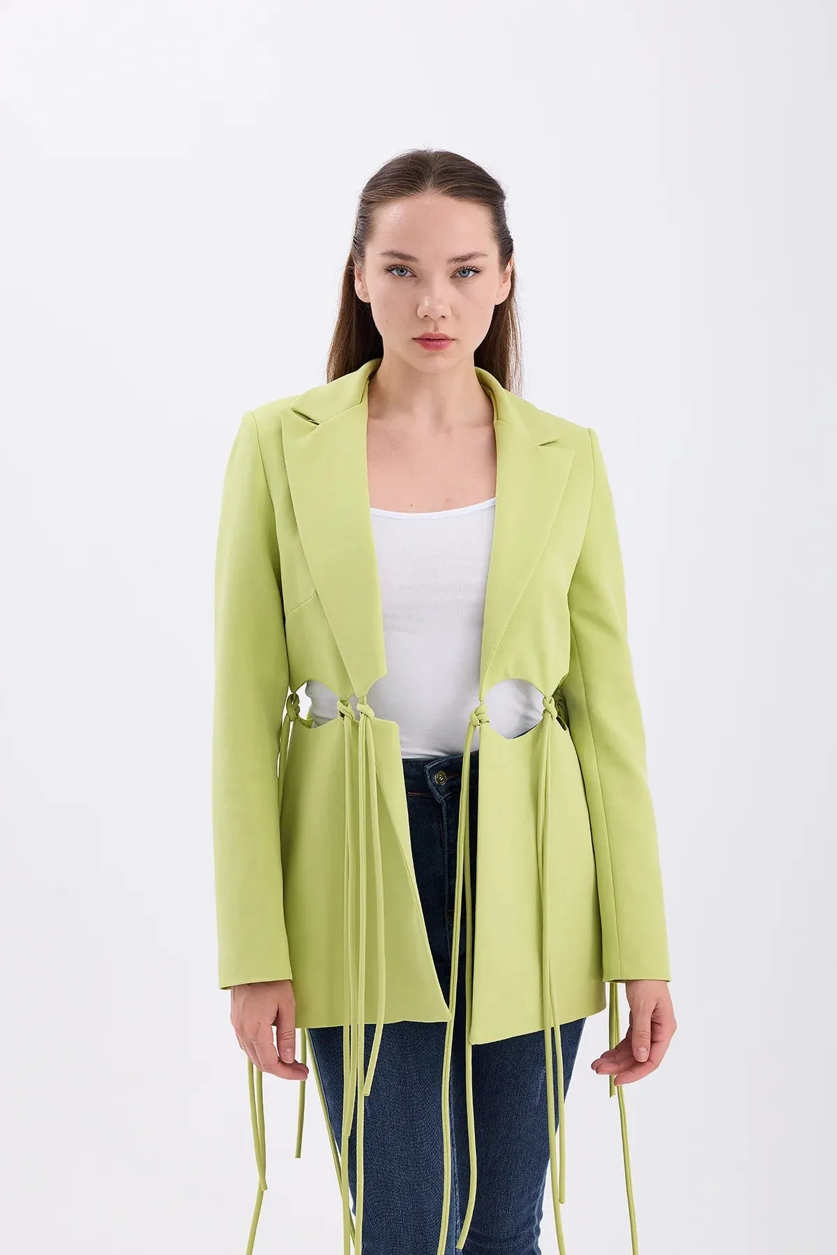 DESIGN OIL GREEN JACKET