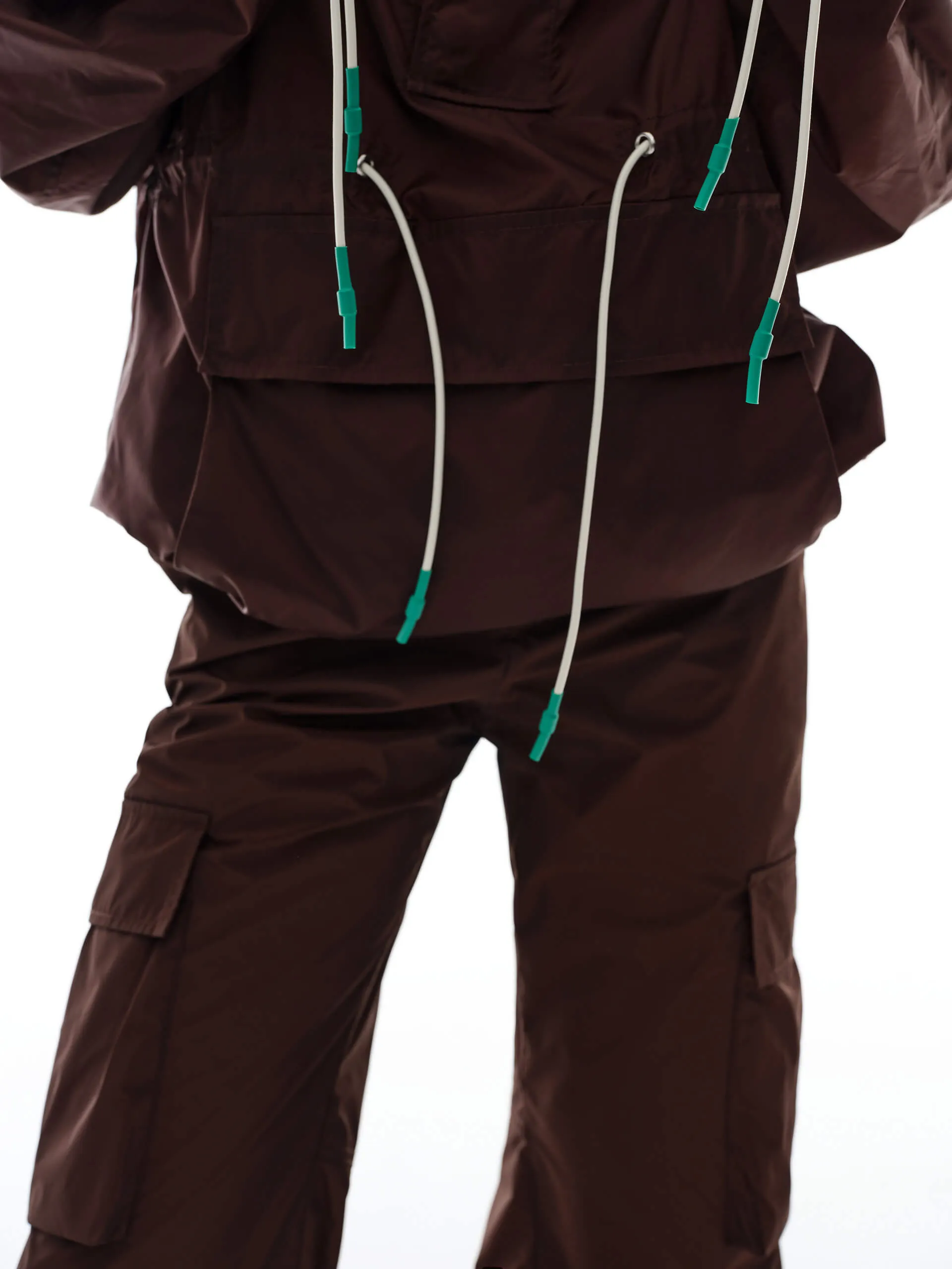 Drawstring Detail Hood Sweatshirt