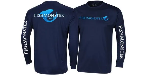 FishMonster Men's Long Sleeve Performance Shirt