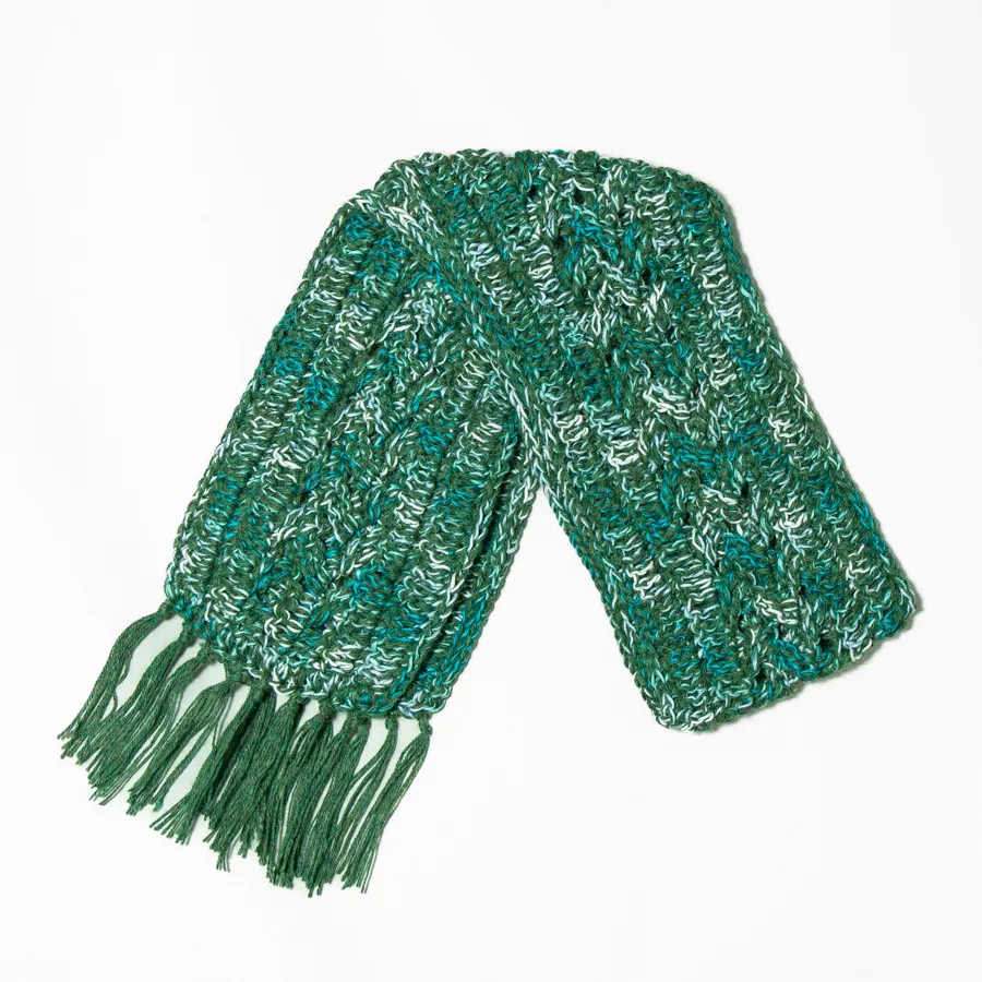 Handmade Alpaca Knit Scarf