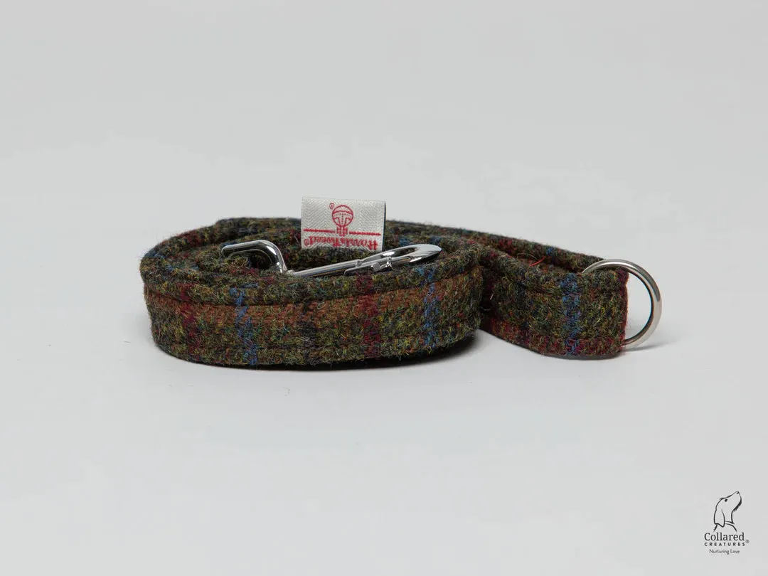 Harris Tweed Winter Wonderland Buckle Dog Collar