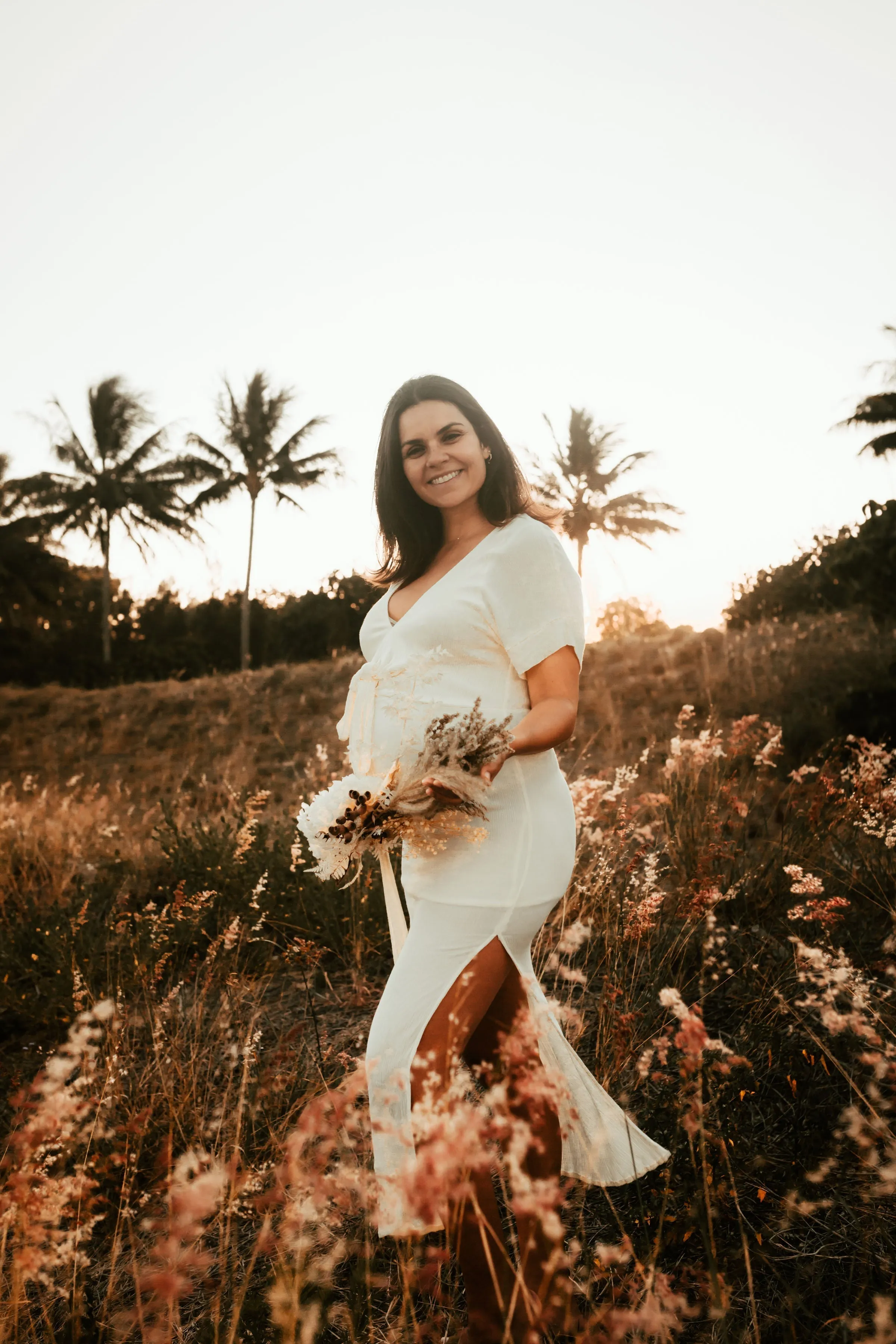 Hazel and Folk Melody Maxi Dress - Buttercream - For Sale