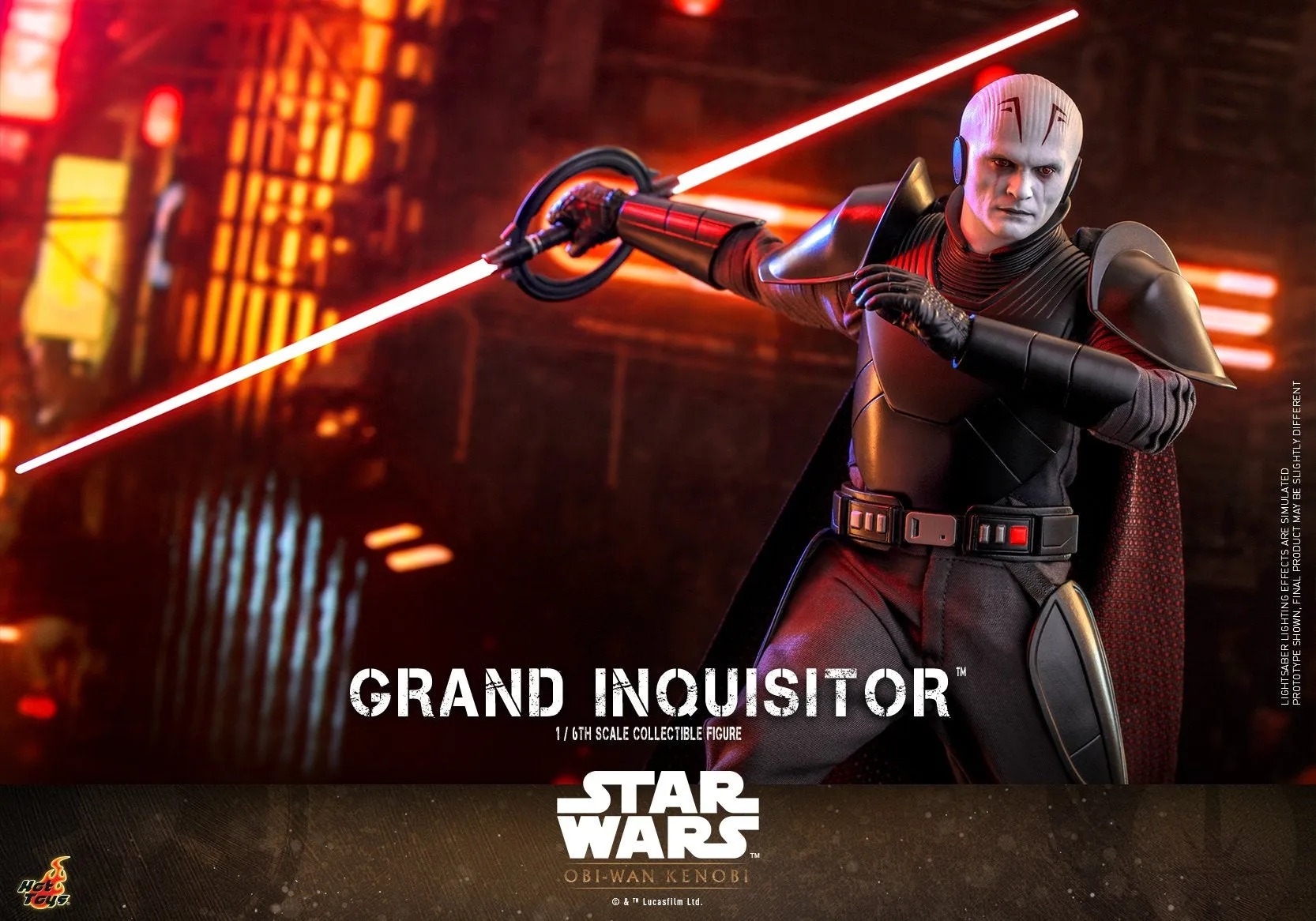 Hot Toys - TMS082 - Star Wars: Obi-Wan Kenobi - 1/6th scale Grand Inquisitor Collectible Figure