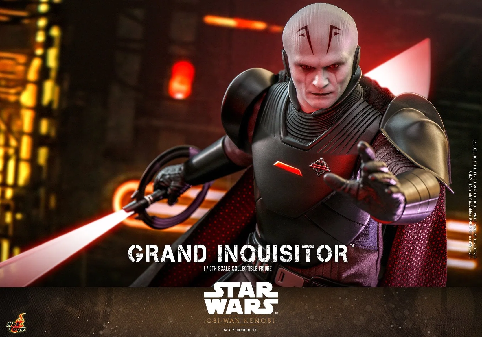 Hot Toys - TMS082 - Star Wars: Obi-Wan Kenobi - 1/6th scale Grand Inquisitor Collectible Figure