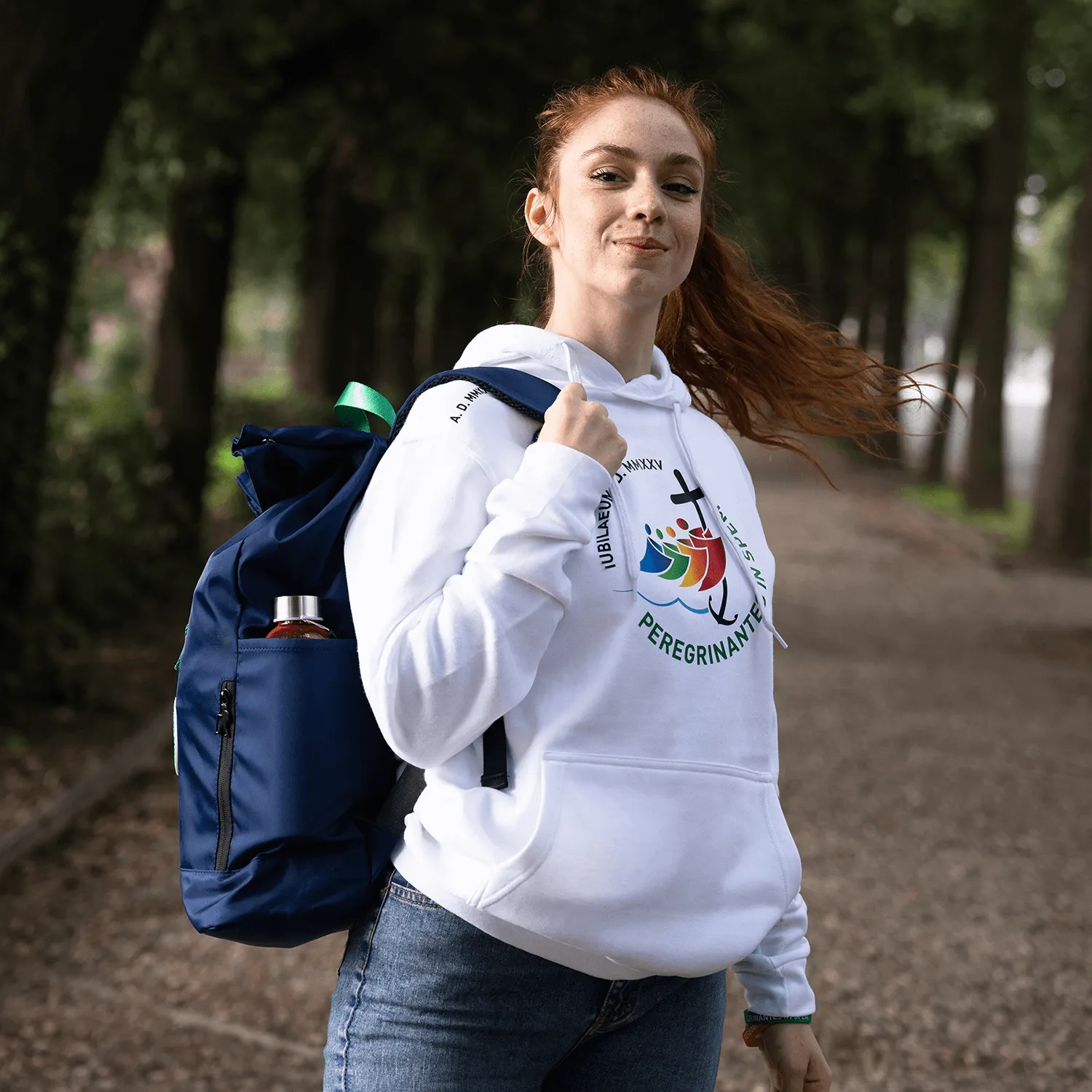 JUBILEE 2025 - HOODED SWEATSHIRT - WHITE