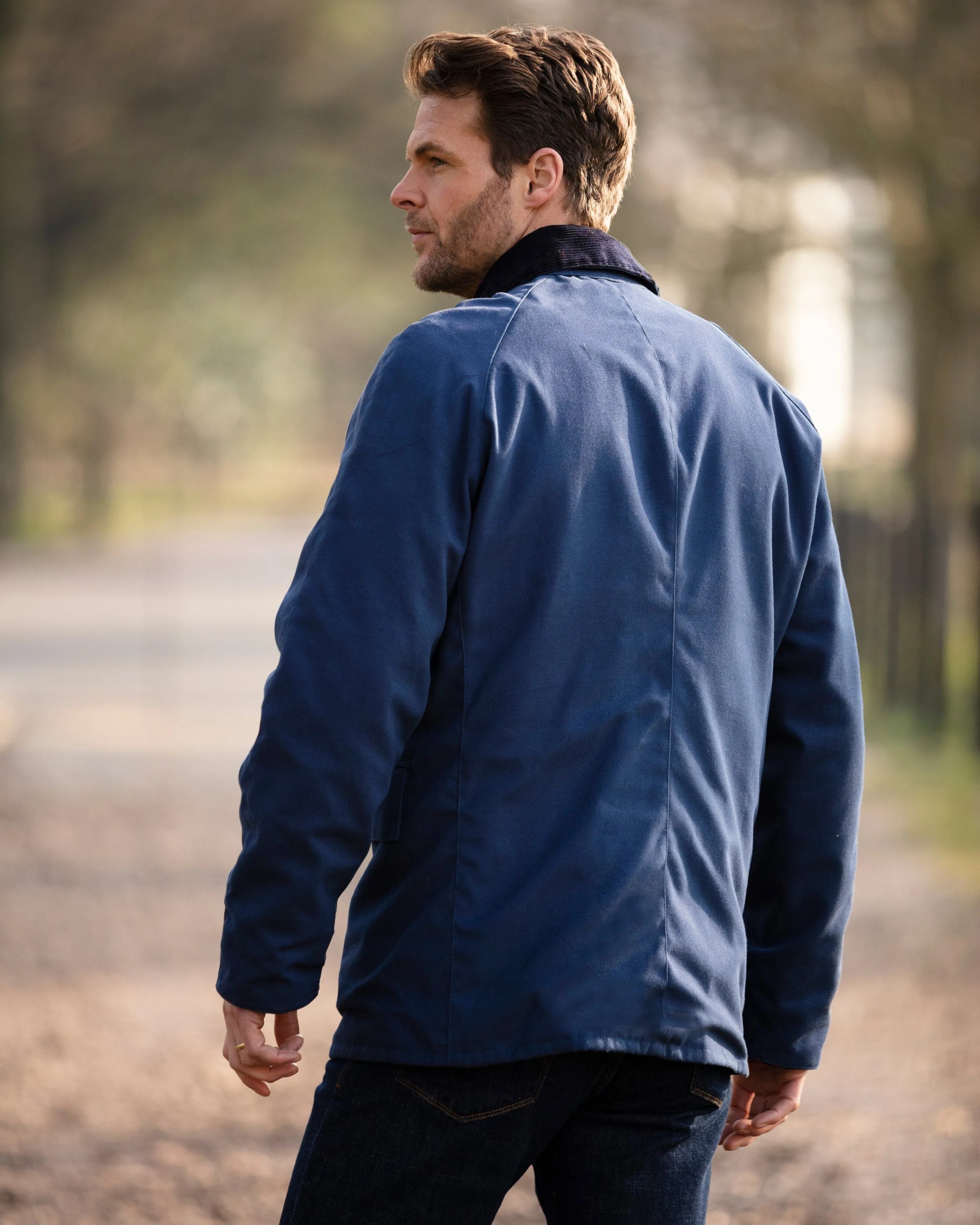 Landowner Casual Walking Jacket - Navy