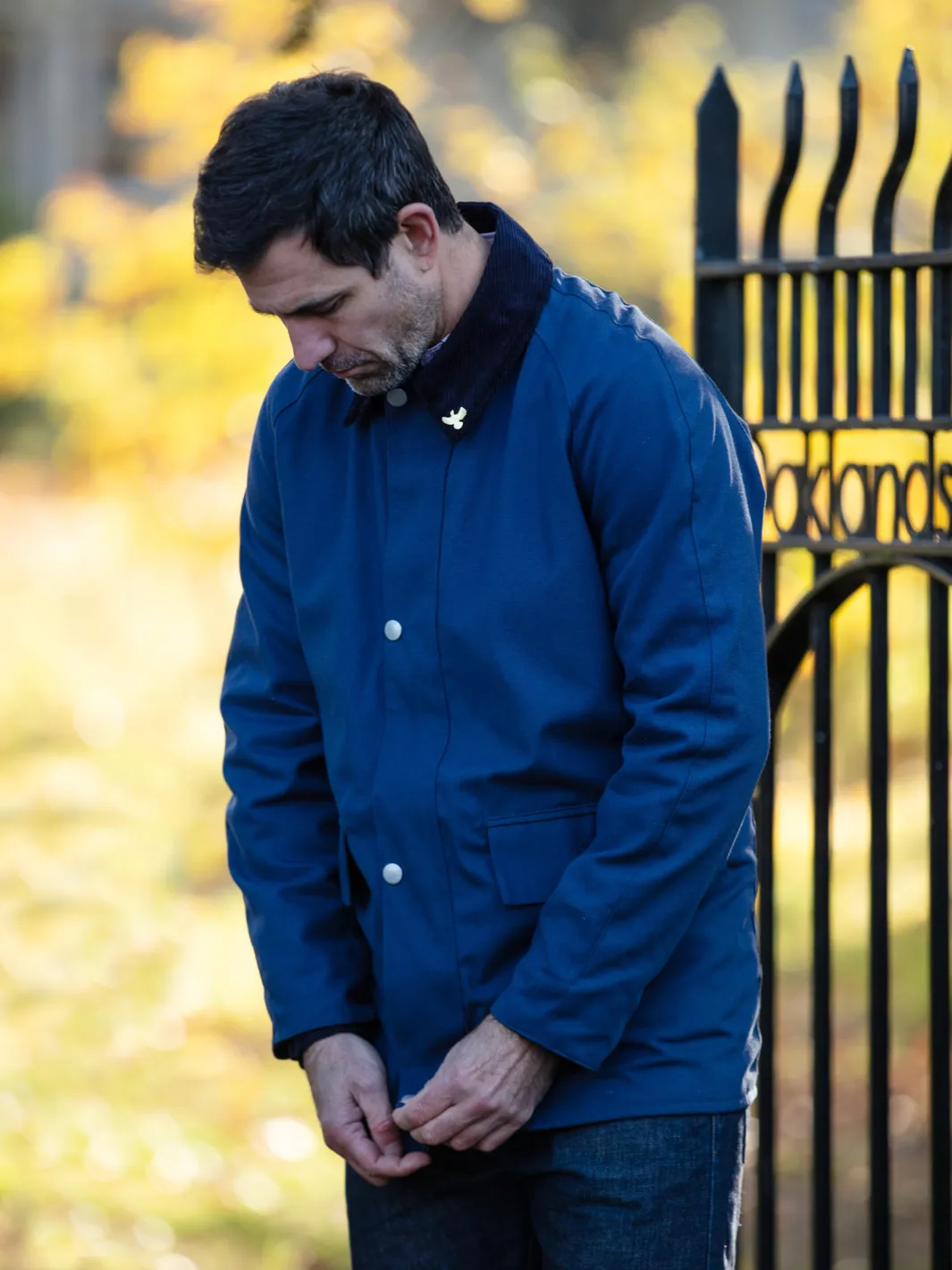 Landowner Casual Walking Jacket - Navy