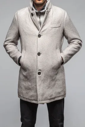 Leon Knit Jacket in Ice