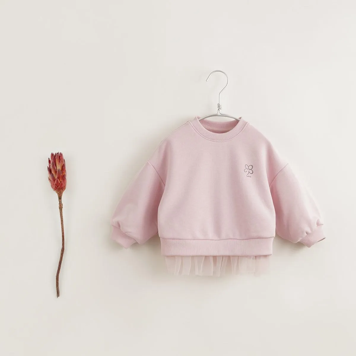 MARC & JANIE Girls Mesh Patchwork Sweatshirt 231751