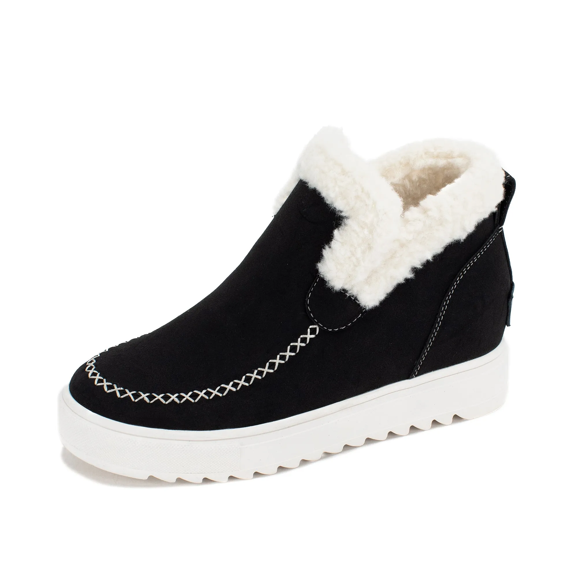 Moritz Shearling Wedge Sneaker