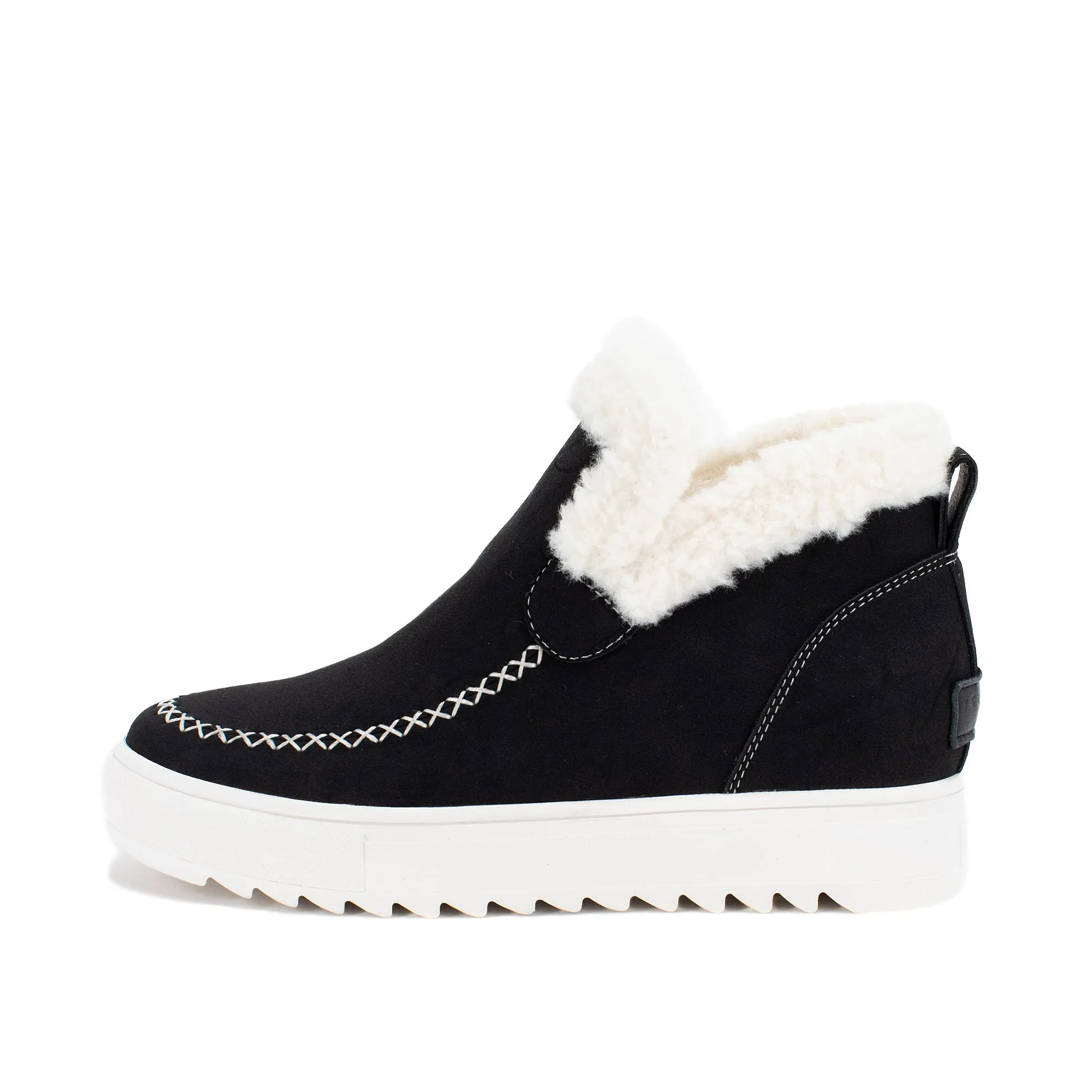 Moritz Shearling Wedge Sneaker