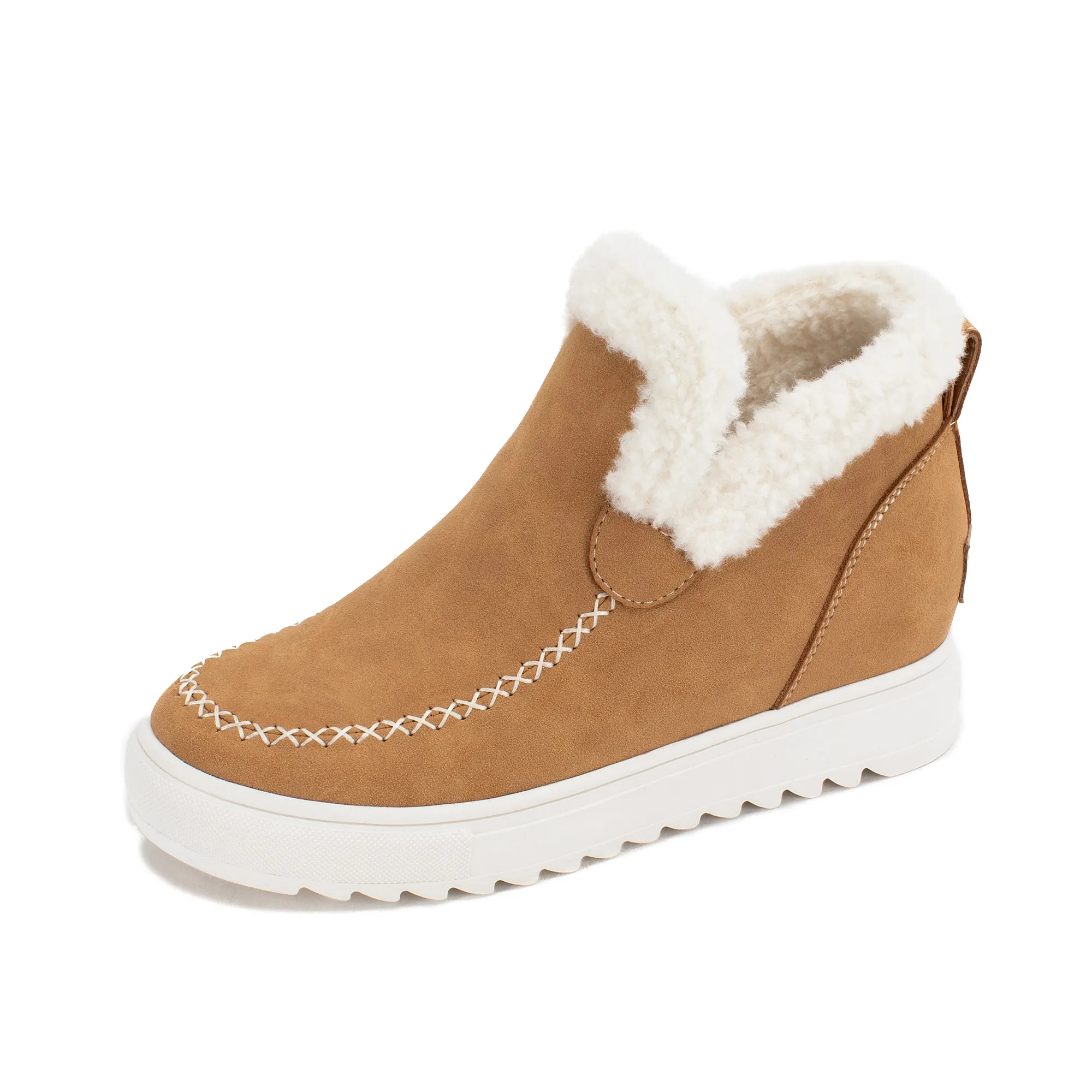Moritz Shearling Wedge Sneaker