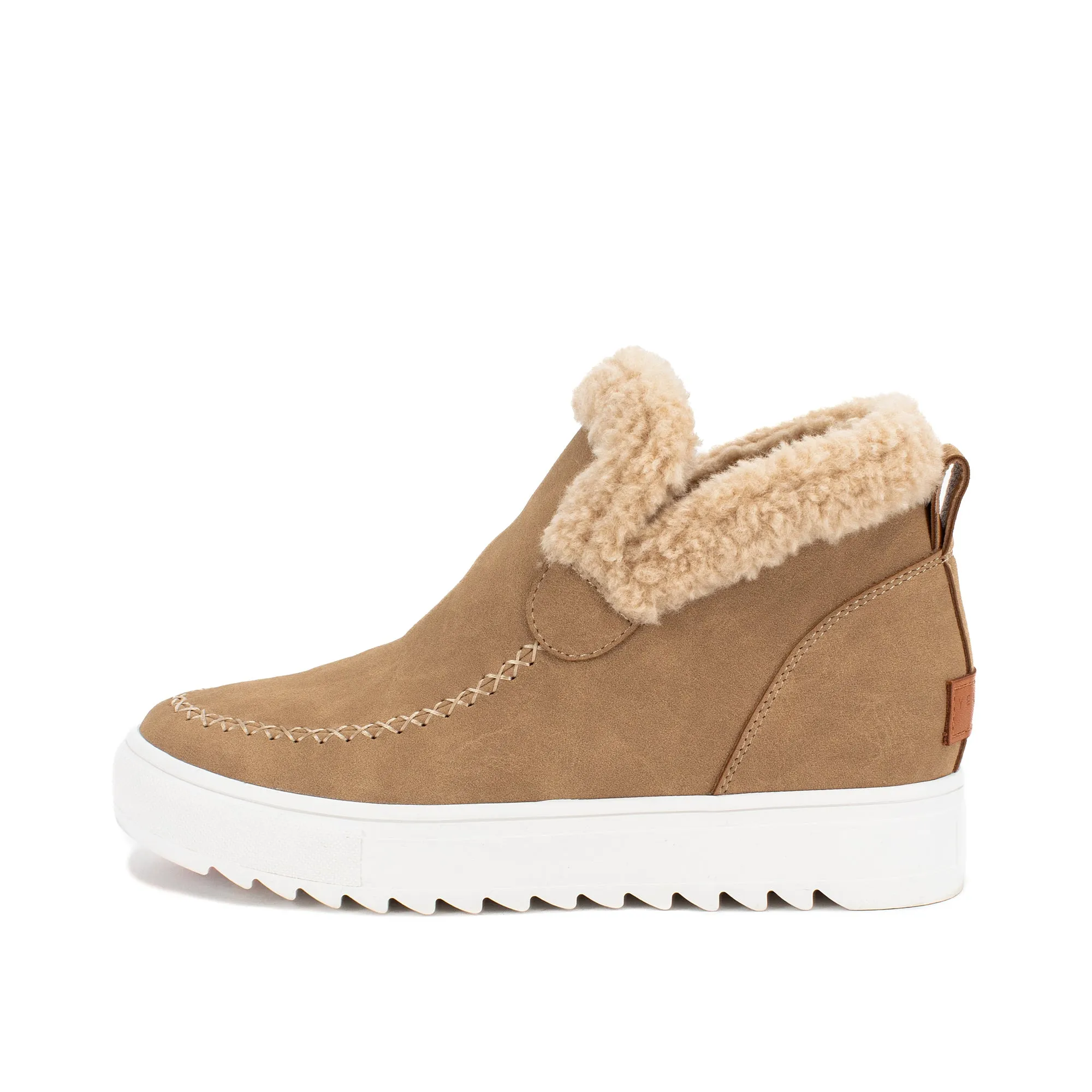 Moritz Shearling Wedge Sneaker