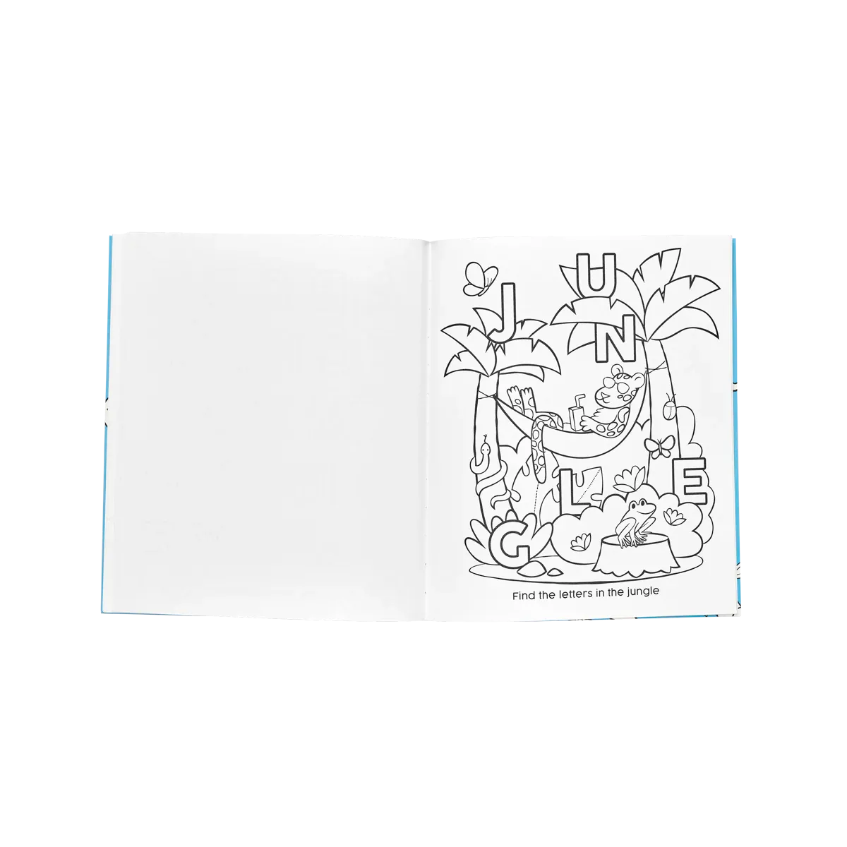 Ooly ABC: Amazing Animals Toddler Coloring Book