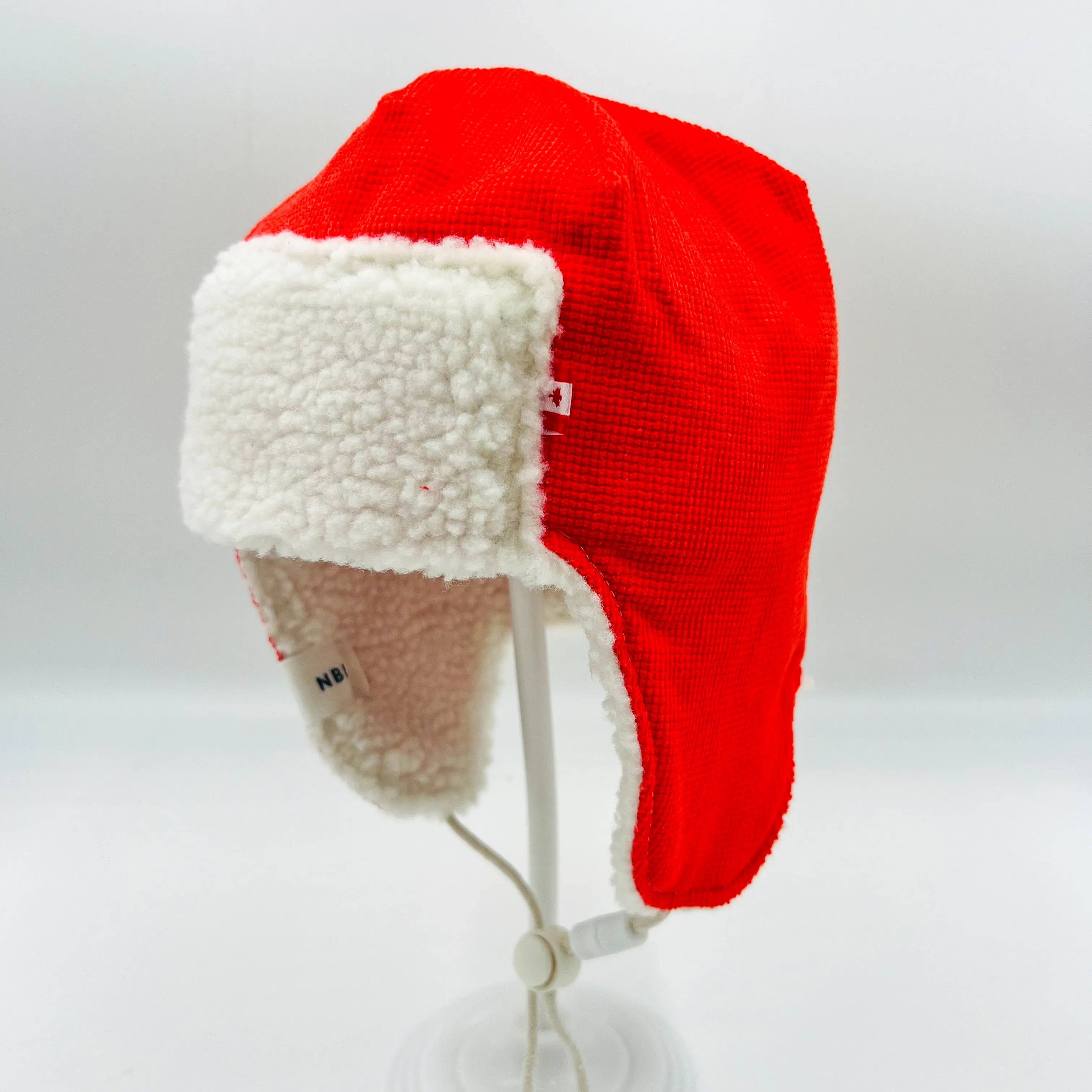 Pilot Hat (Red corduroy)