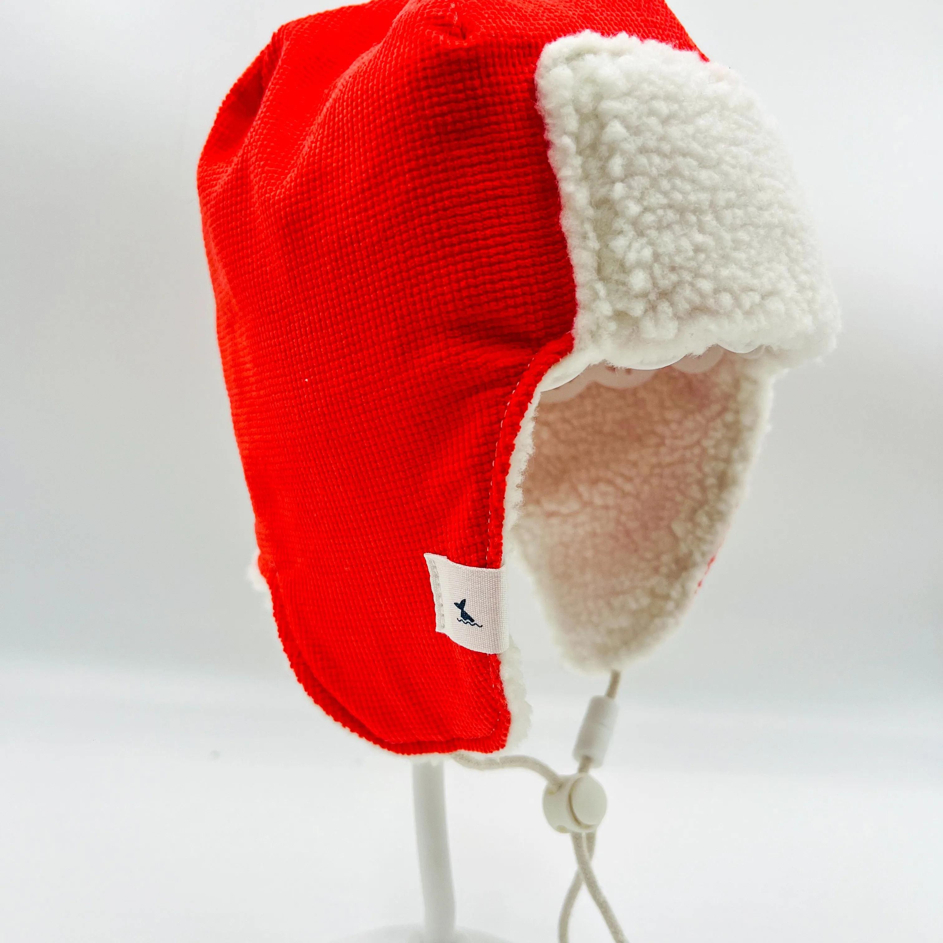 Pilot Hat (Red corduroy)