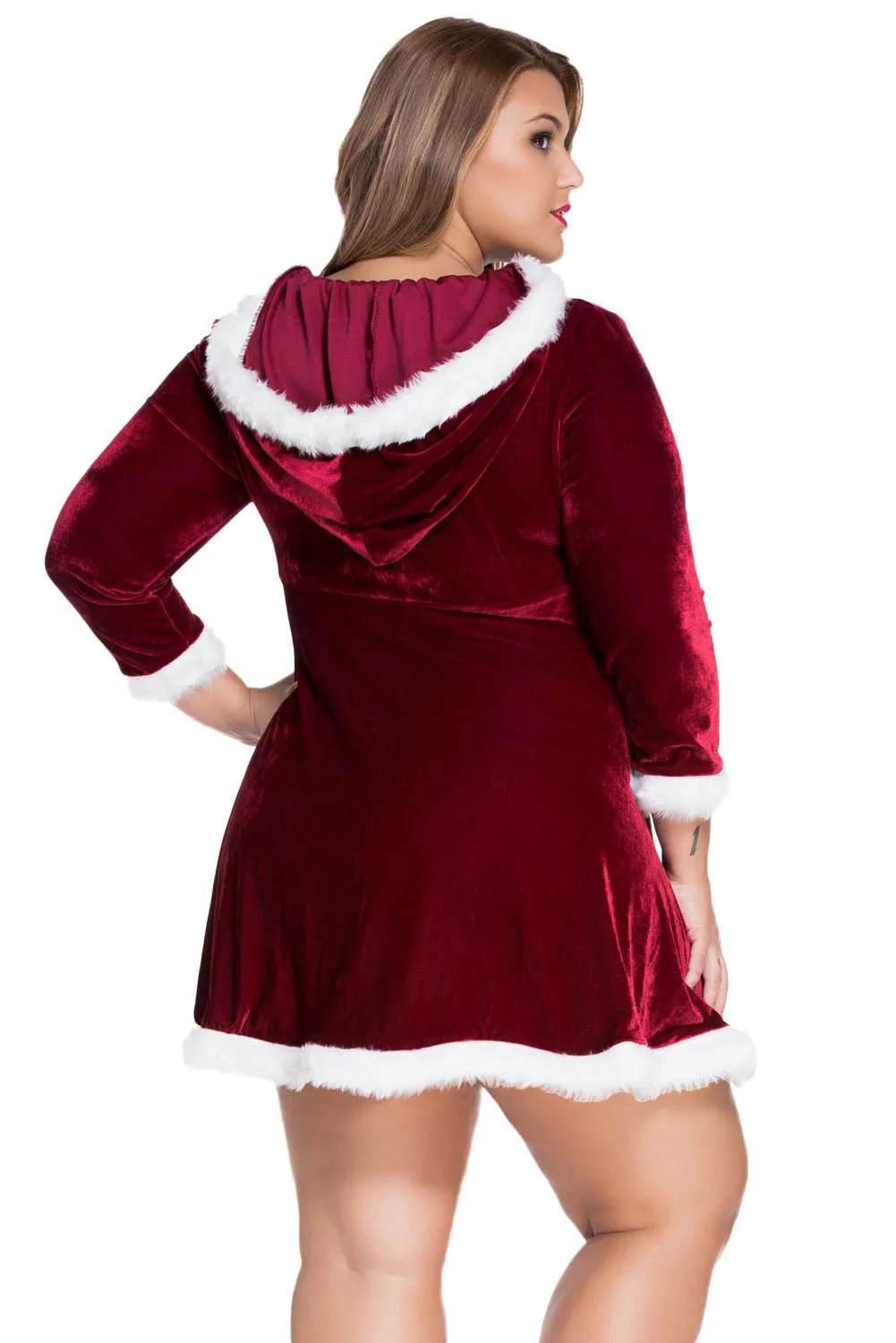 Plus Size Sexy Santa Costume