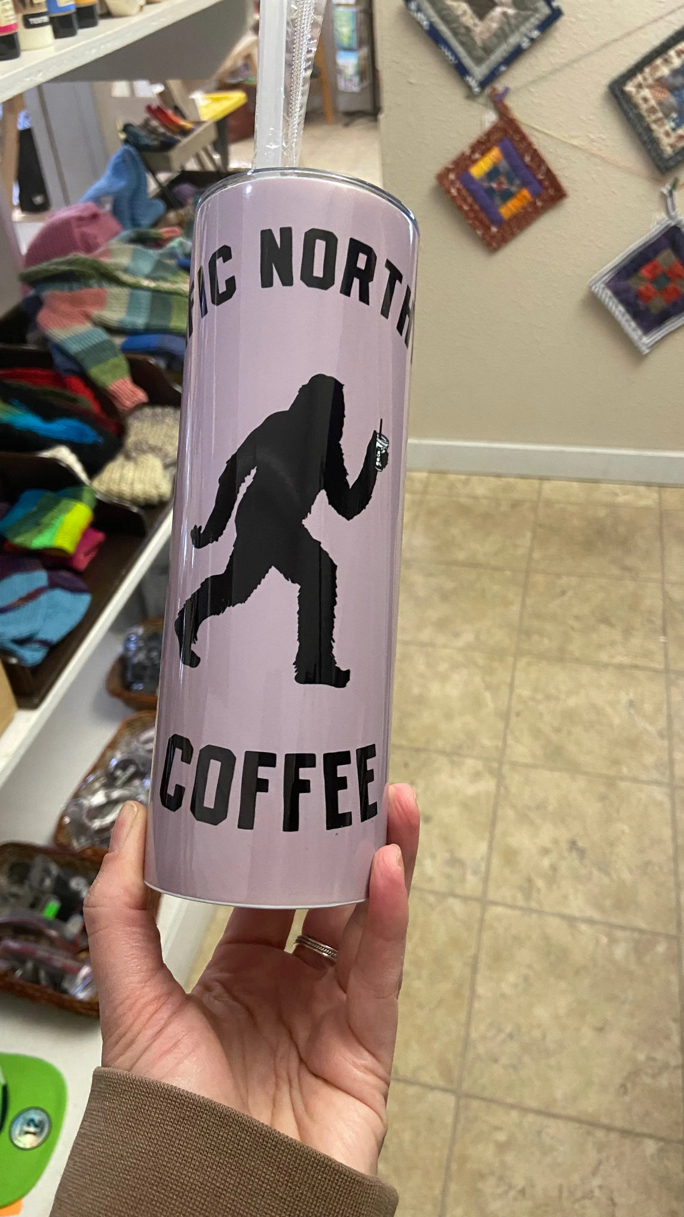 PNW Sasquatch Coffee Tumbler