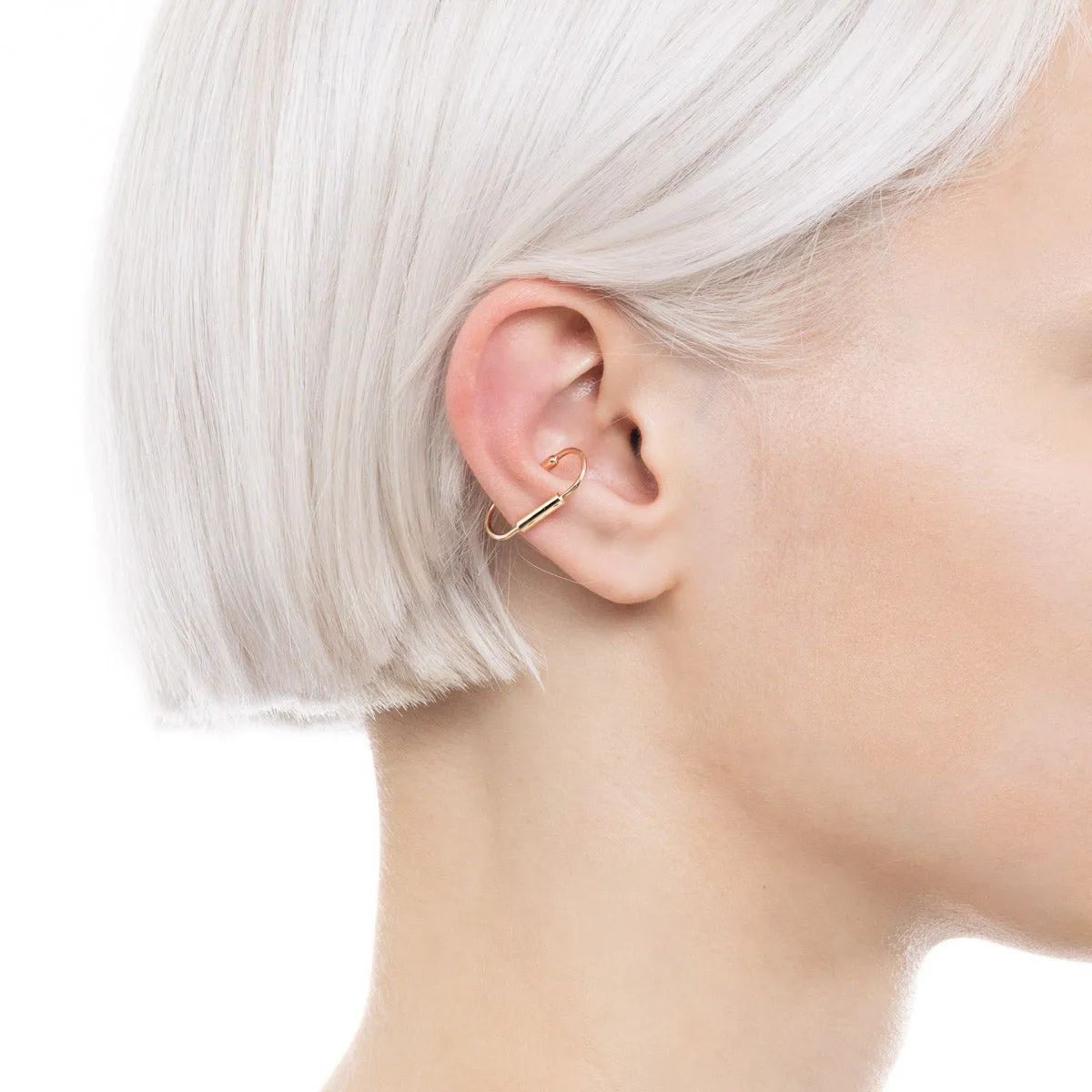 "Miró" Cylinder Ear Cuff Small size