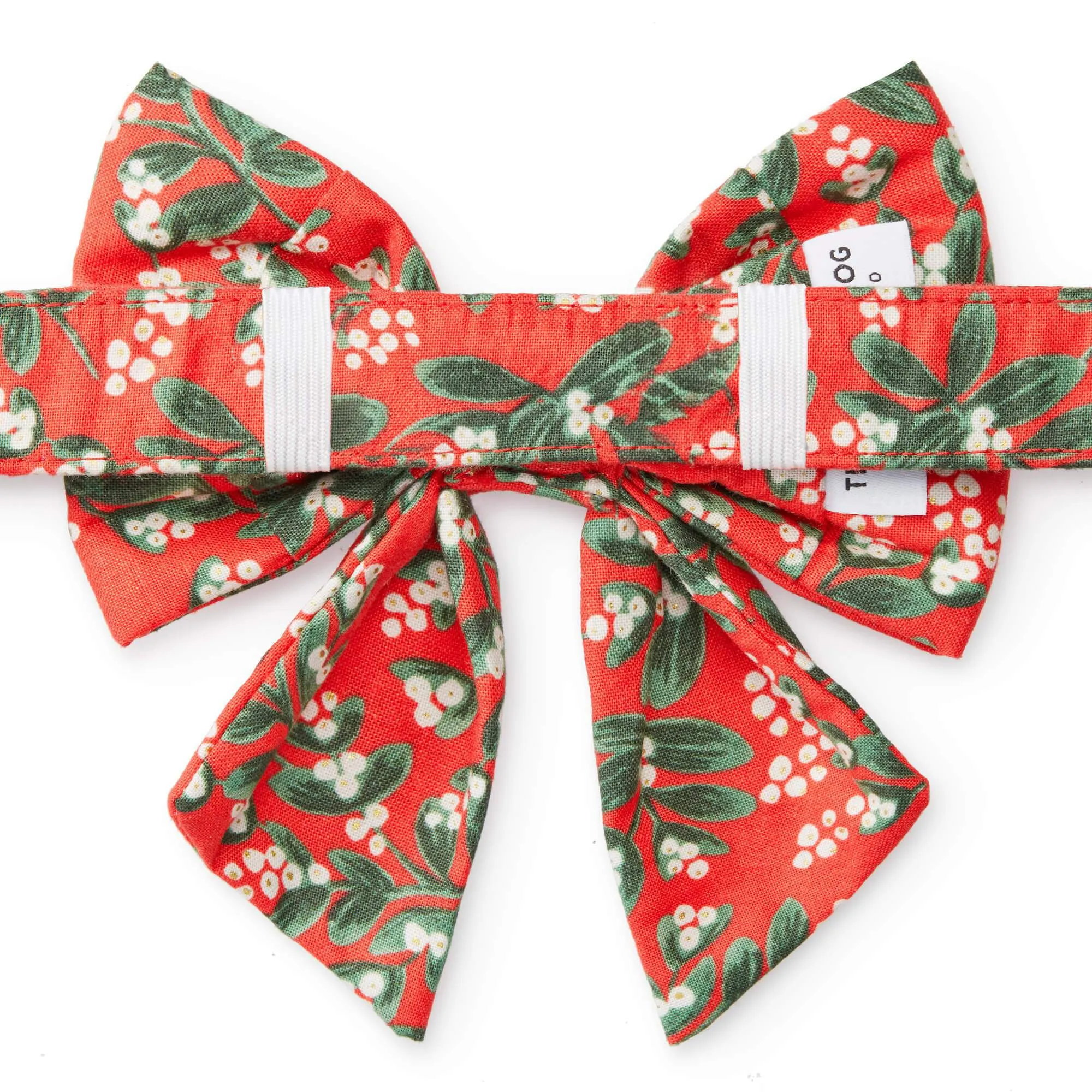 Rifle Paper Co. x TFD Mistletoe Lady Dog Bow