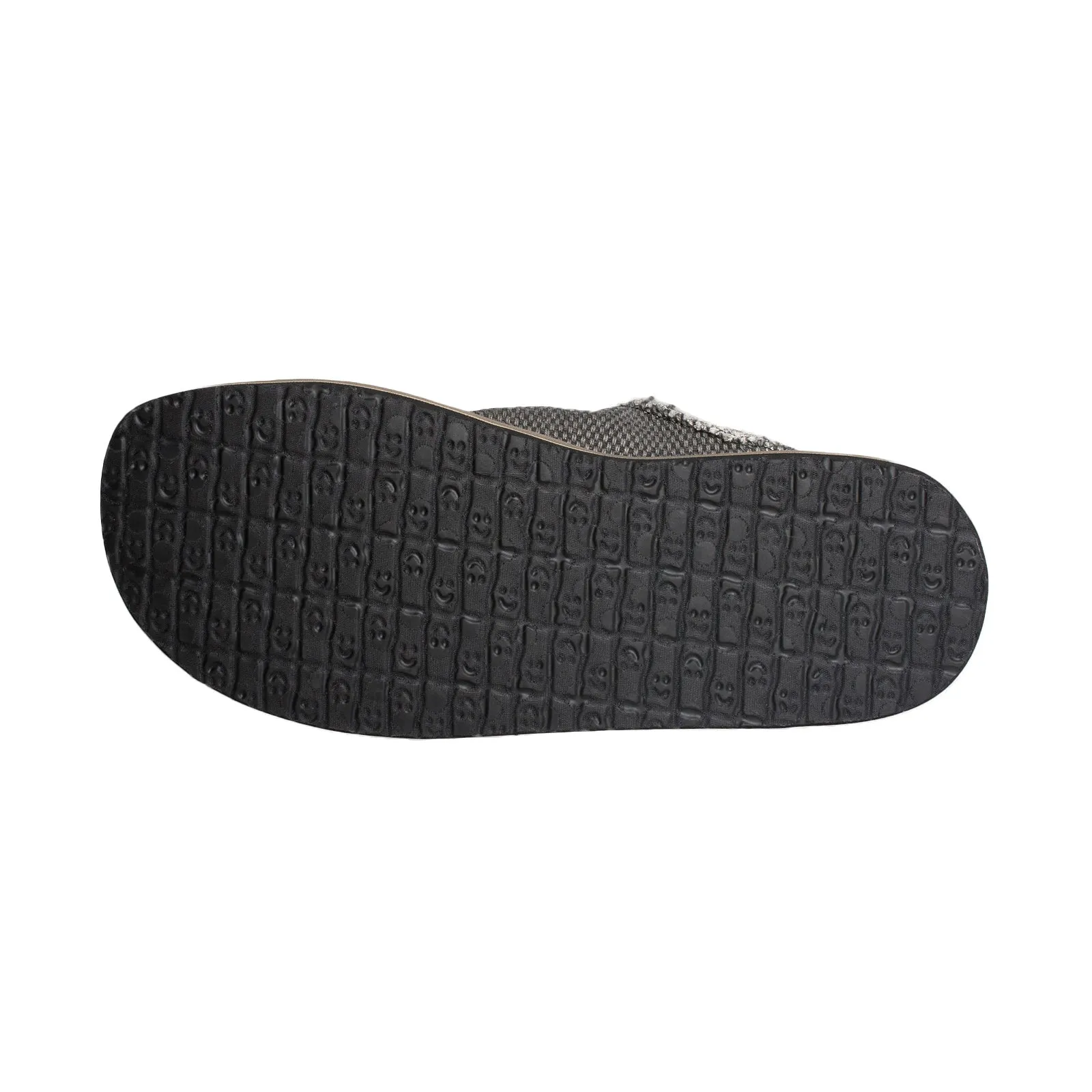 SANUK Chiba Chill Slip-on Black What the Fuzz Loafer - Men's