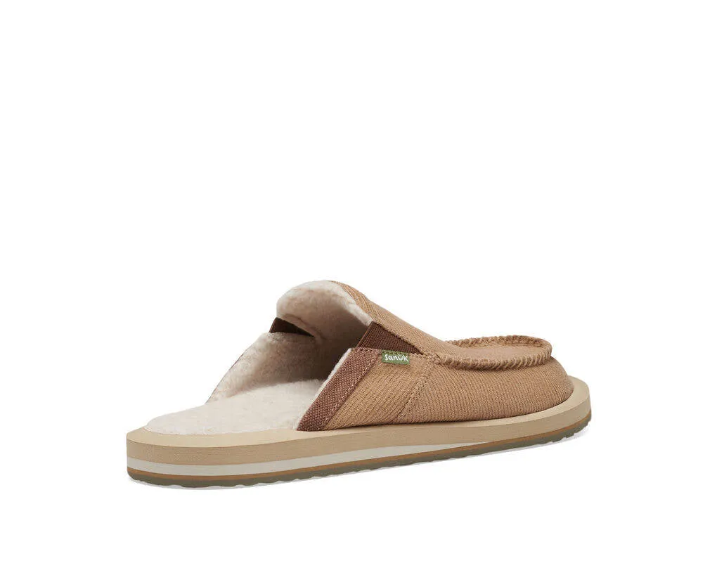 Sanuk Mens You Got My Back ST Cord Chill Tan