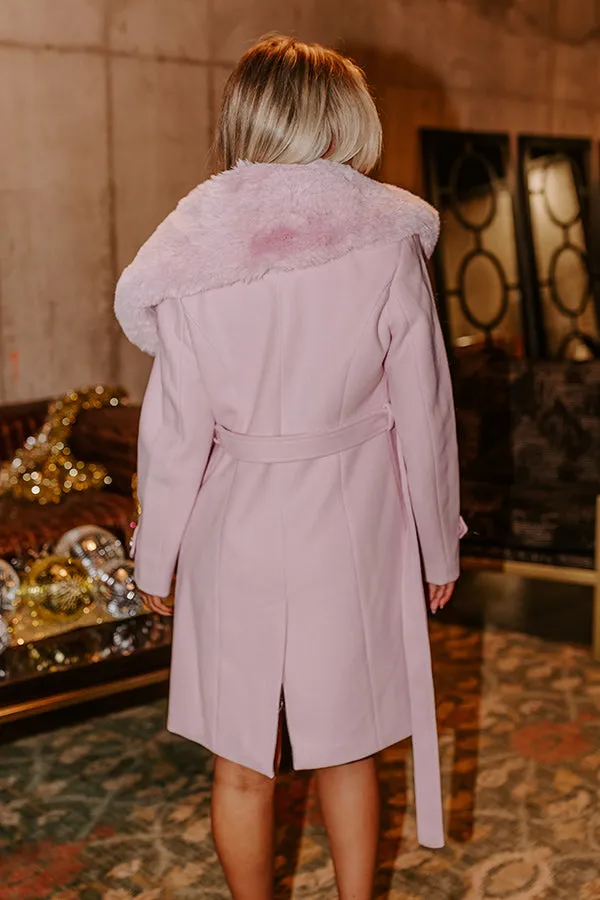 Sent To London Faux Fur Coat