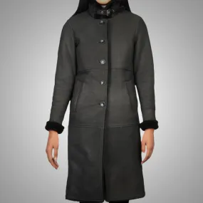 Shearling Leather Coat
