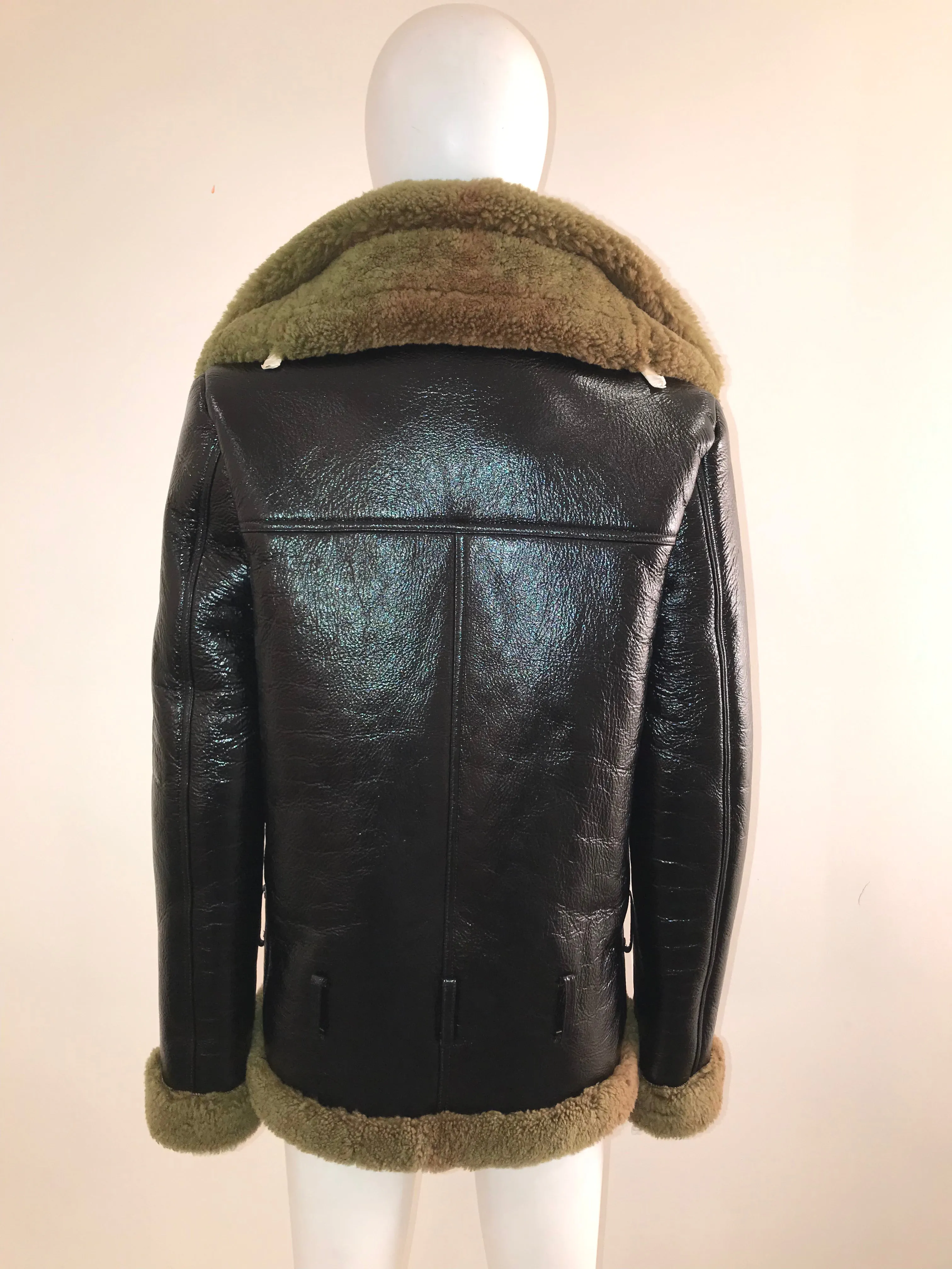 Shearling Motorcycle Lambskin Coat