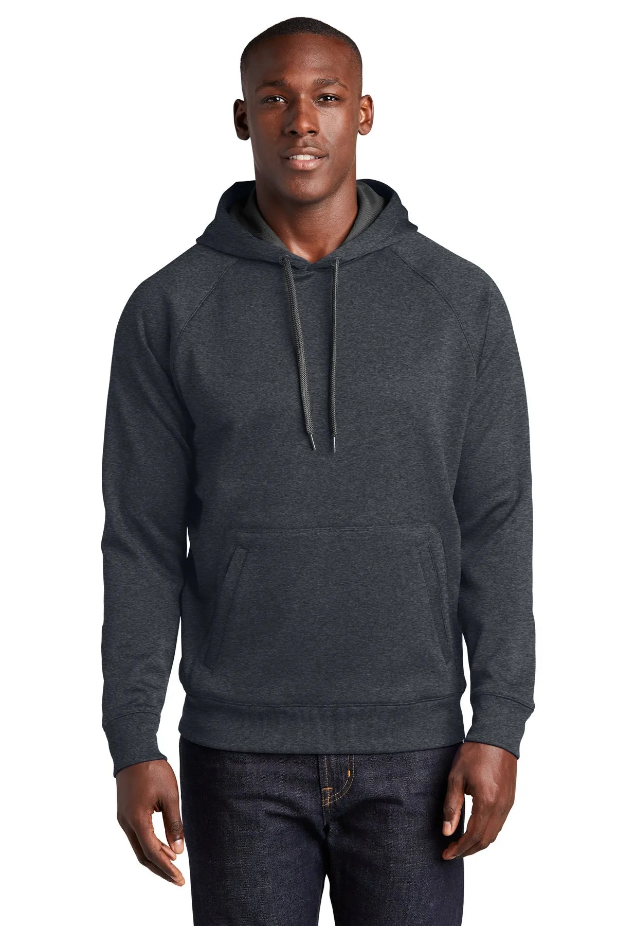 Sport-Tek Tech Fleece Hooded Custom Sweatshirts, Graphite Heather