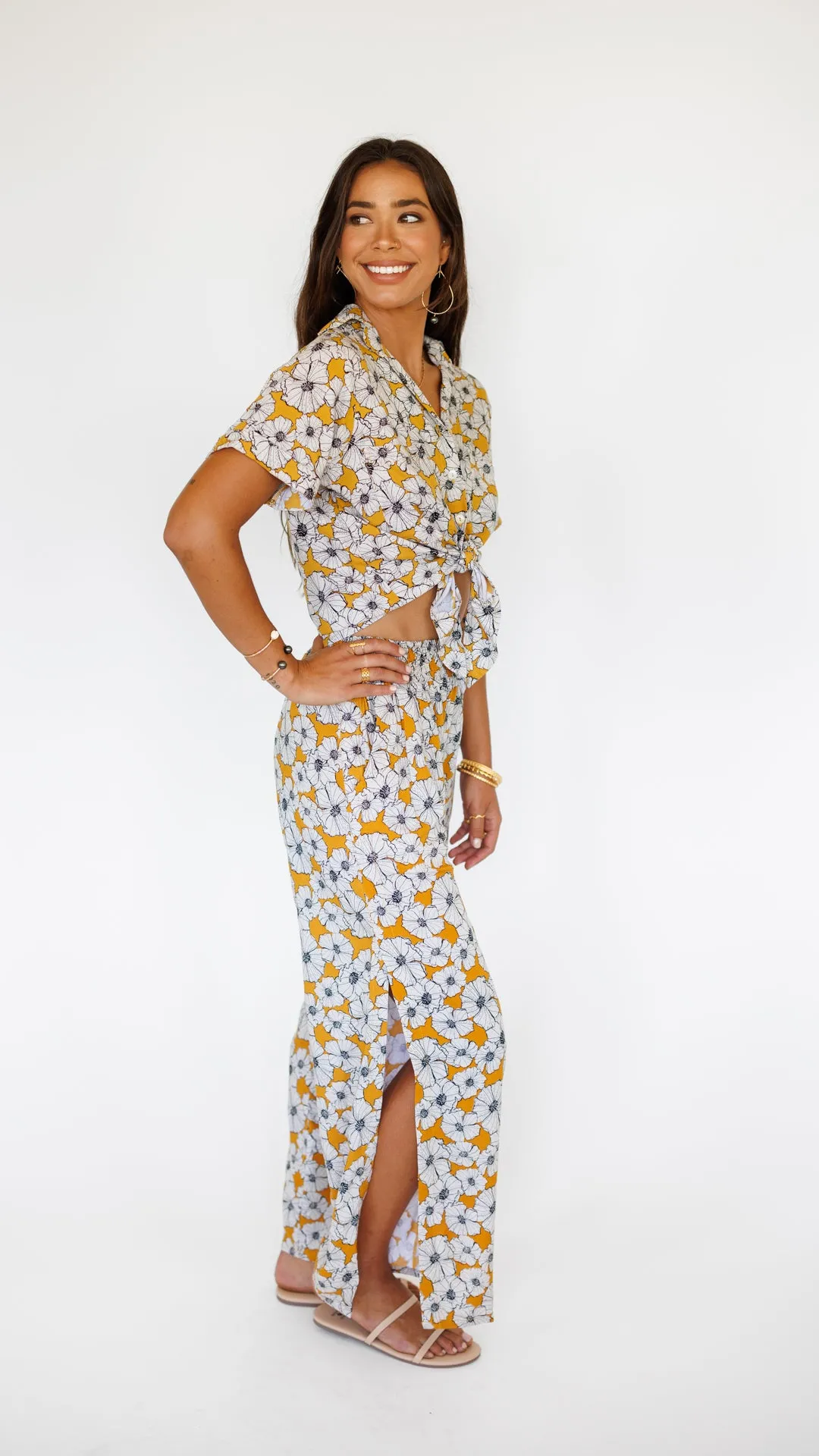 Zariah Top / Poppy Sunset