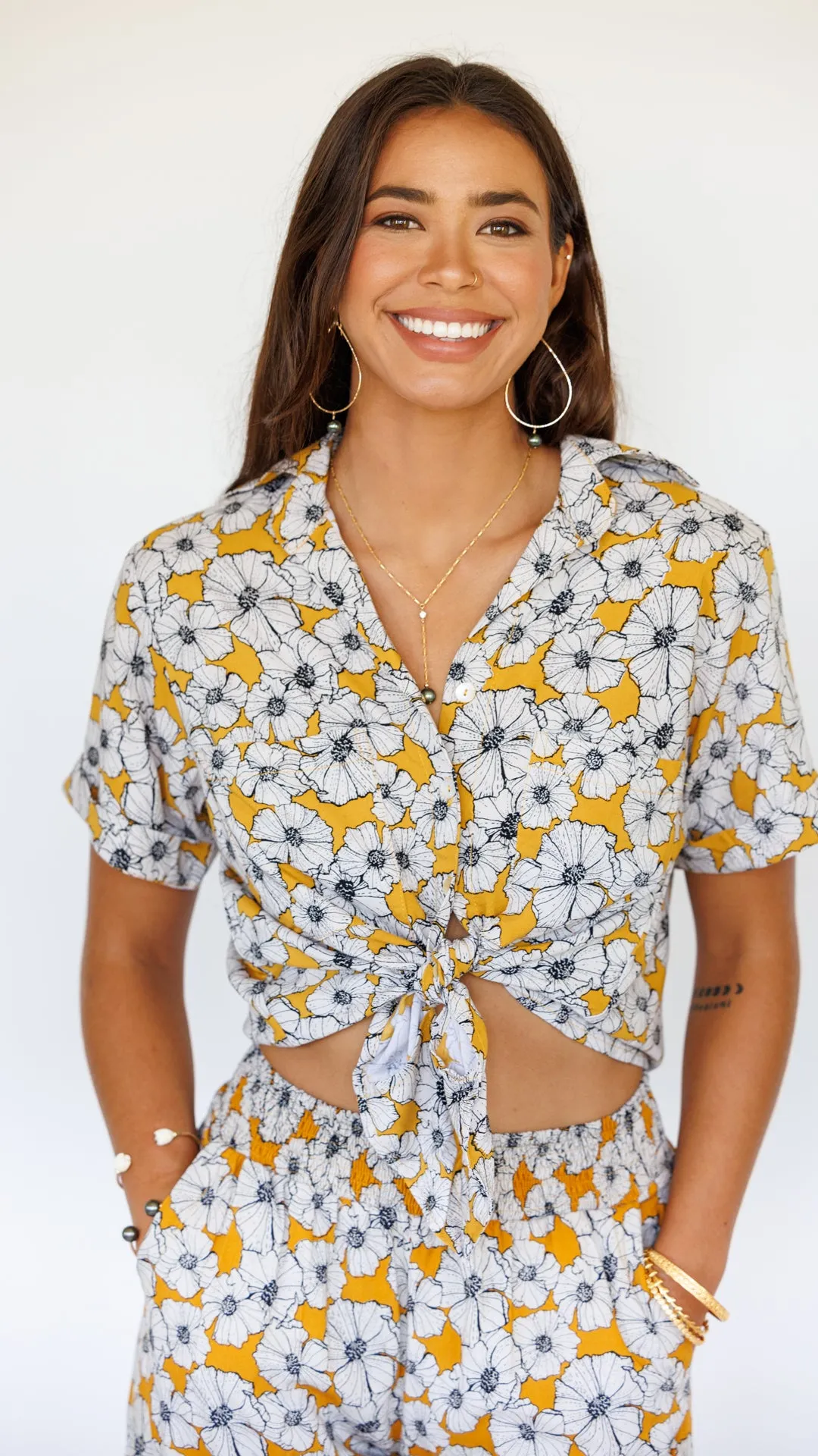 Zariah Top / Poppy Sunset
